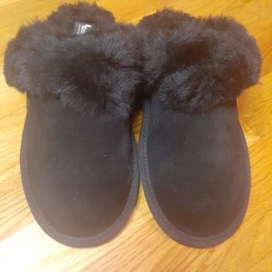 KOOLABURRA By UGG Milo Slippers Black  Size 7 By UGG